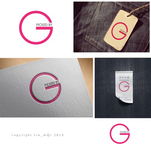 "Picked By: G" logo design contest winner