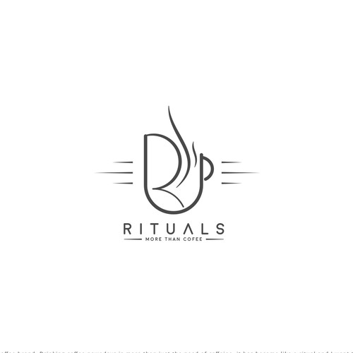 Rituals logo design for a Bar & Restaurant (Coffee House)