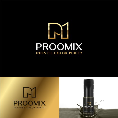 PROOMIX logo design
