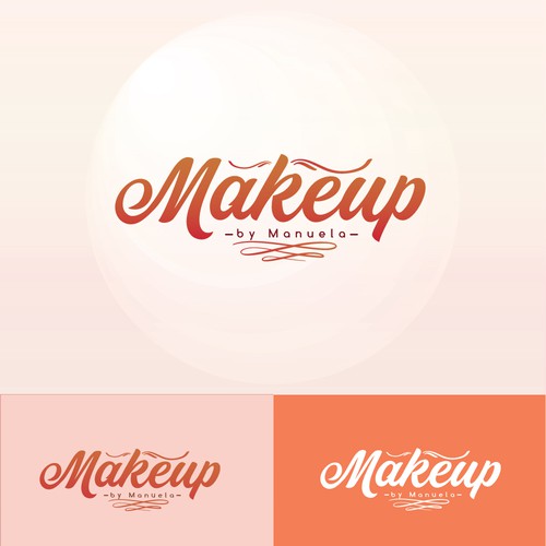 Logo concept of Makeup by Manuela