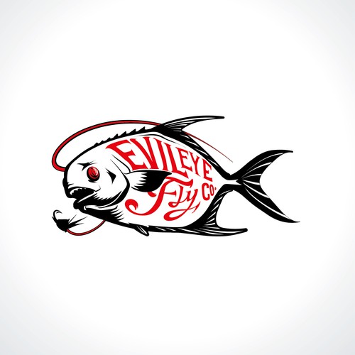 Logo for fishing club