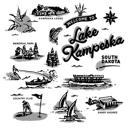 Lake Kampesta crewneck design