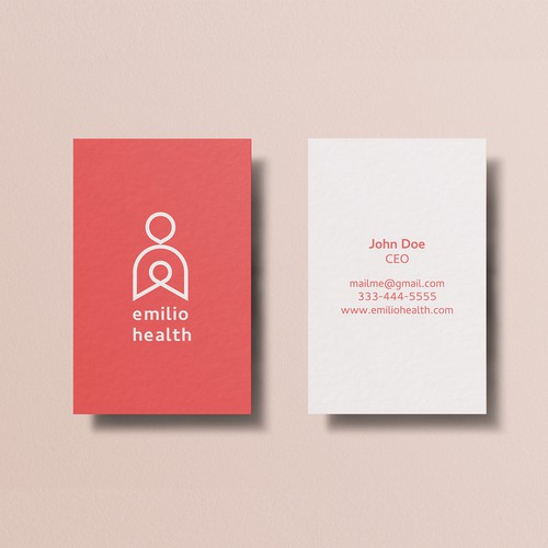 Logo and Business card design for Emilio Health