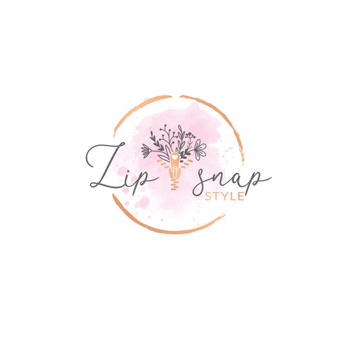 Feminine logo design for clothing business