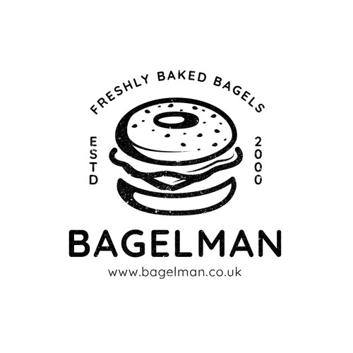 Bagelman Logo Design