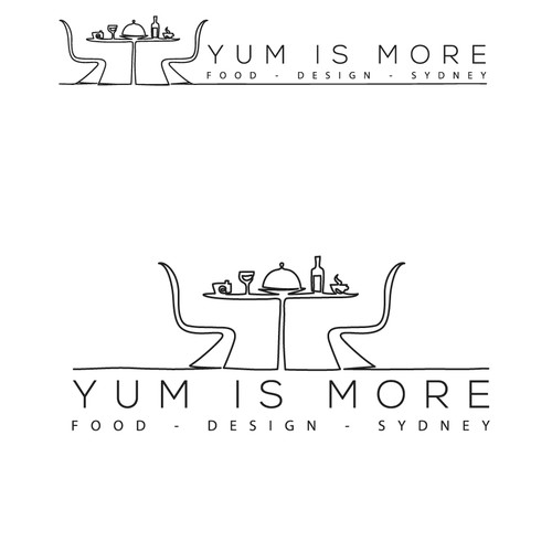 Logo design for Yum is More