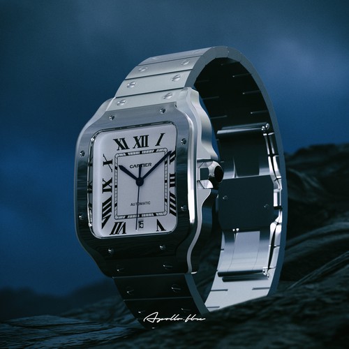 Cartier Watch Render 2