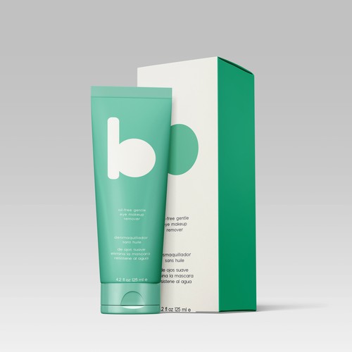 "b" Cosmetic Package & Branding Design