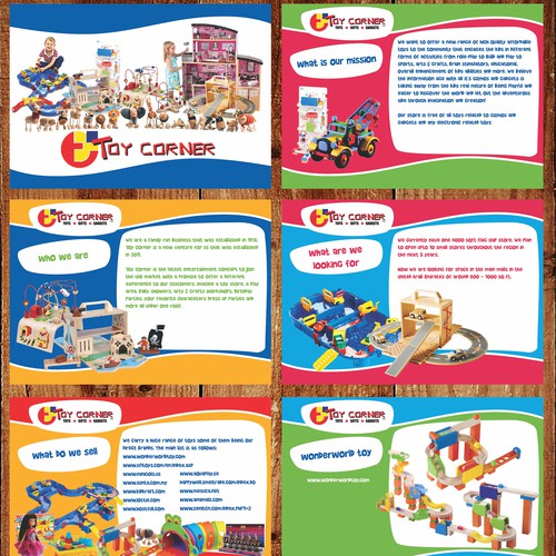 ppt layout design for toy corner