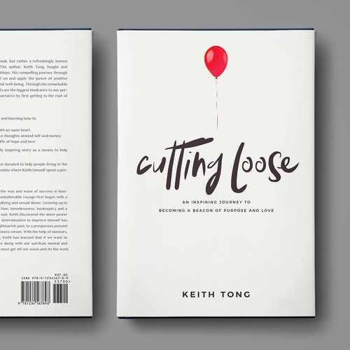 "Cutting Loose" - book cover design