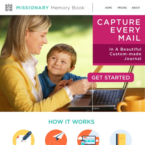 Web Page Missionary Memory Book