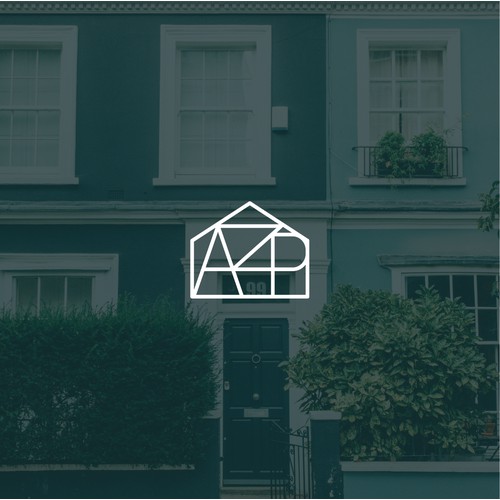 Logo design concept for real estate company