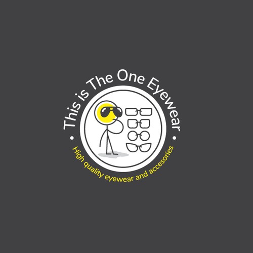 Fun eyewear logo design