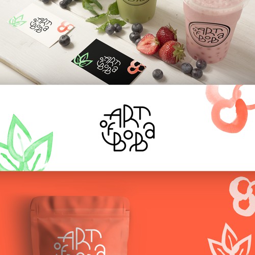 Art of Boba Logo Design