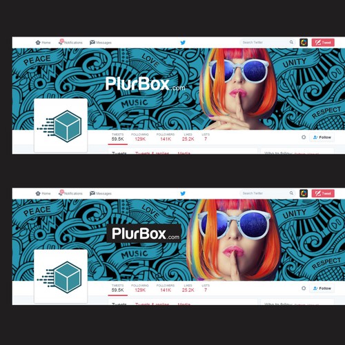 Plurbox Twitter封面设计