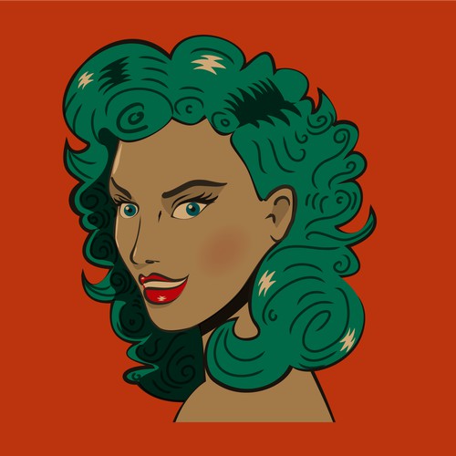 Ilustración 50s Pop Art 02