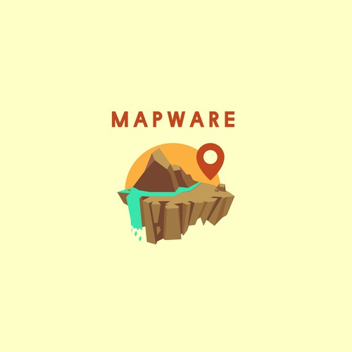 Low Poly for Map Company Logo 