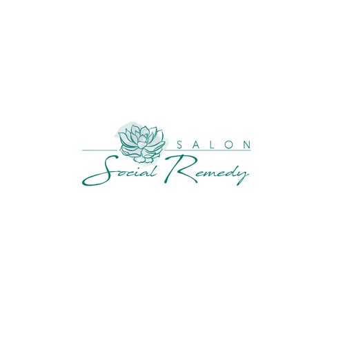 Clean and Minimal Logo and Branding for an Urban Salon