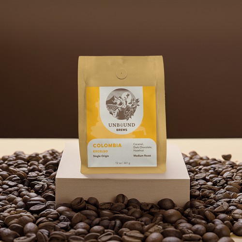 Packaging design for Coffee brand