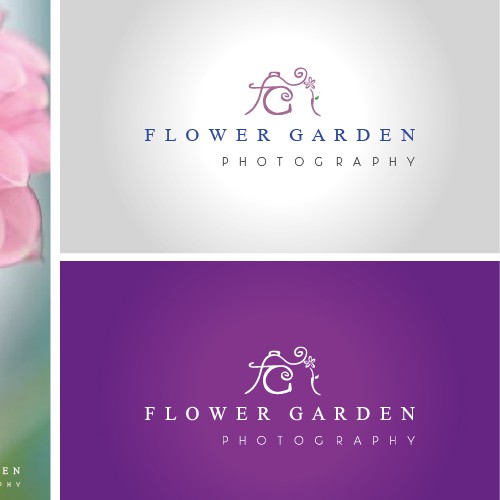 Create a logo that captures the identity of Flower Garden Photography