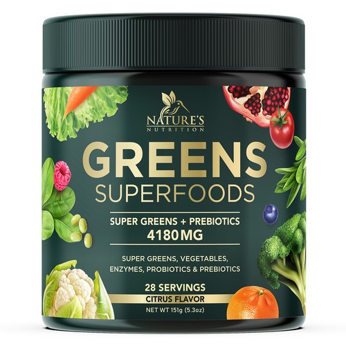 Tasty Greens Superfoods Powder