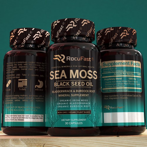 Stunning Supplement Label for new supplement brand