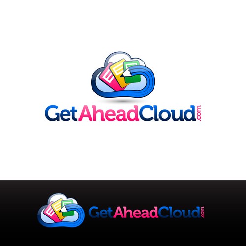 Design a killer logo for GetAhead Cloud