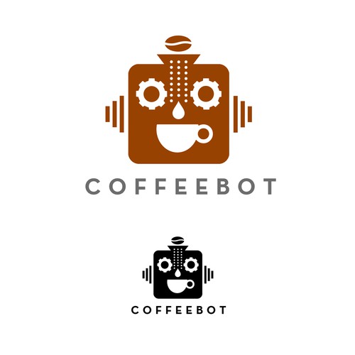Coffeebot Machine Logo