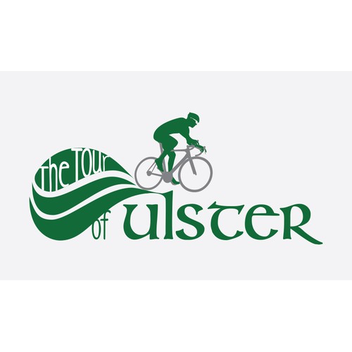 Create the logo for the Tour of Ulster Bike Race