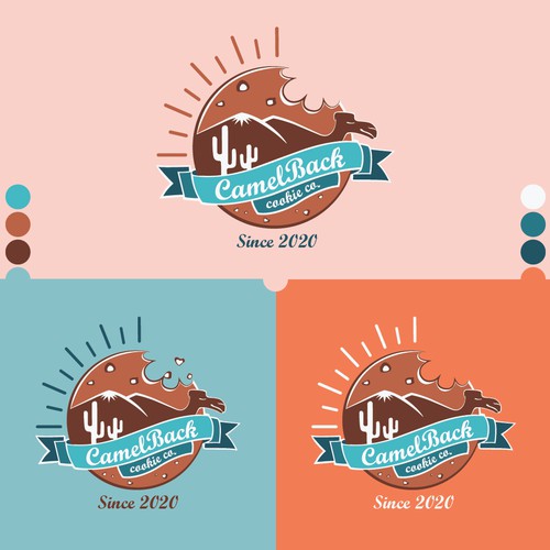 CAMELBACKCOOKIECO. LOGO DESIGN