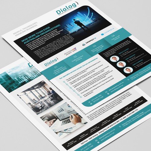 corporate flyer