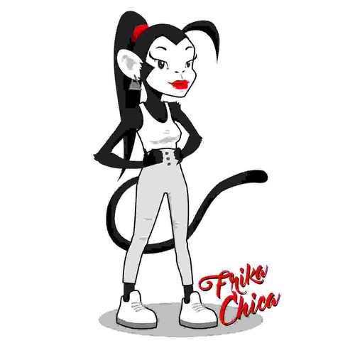 Frika Chica Monkey Mascot