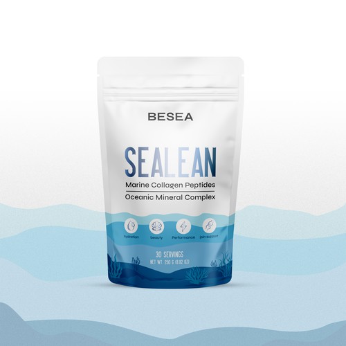 Premium Packaging Design for Luxury Wellness Brand (Protein Pouch)