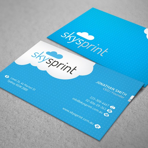 Create the next stationery for SkySprint