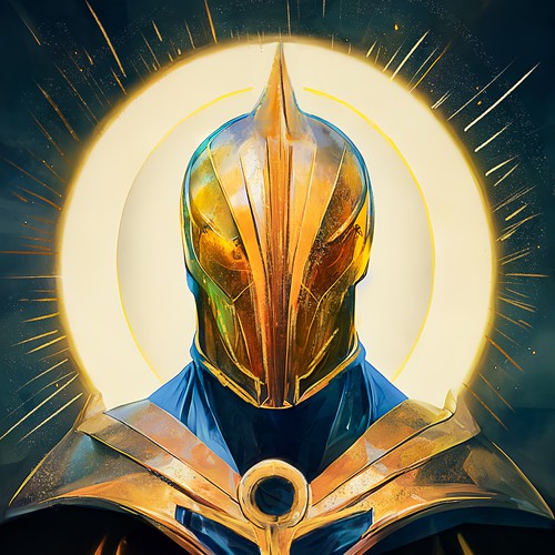 Illustrated poster for Black Adam film