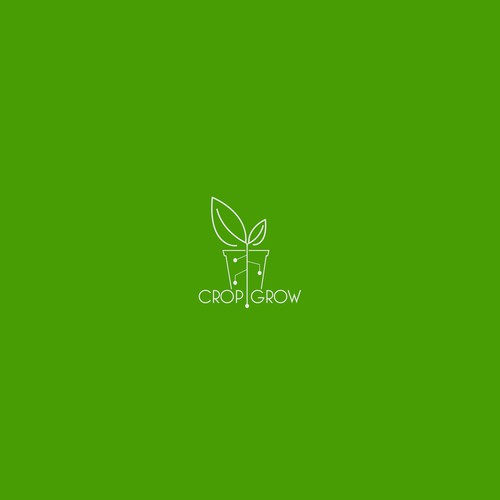 crop grow logo