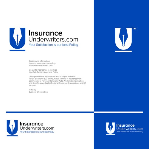 InsuranceUnderwriters Logo Design