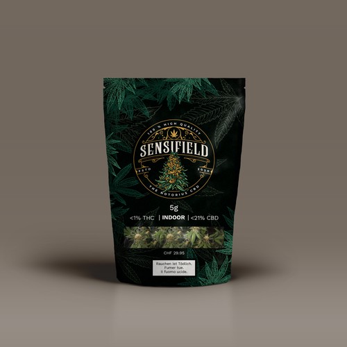 CBD Mylar Bag