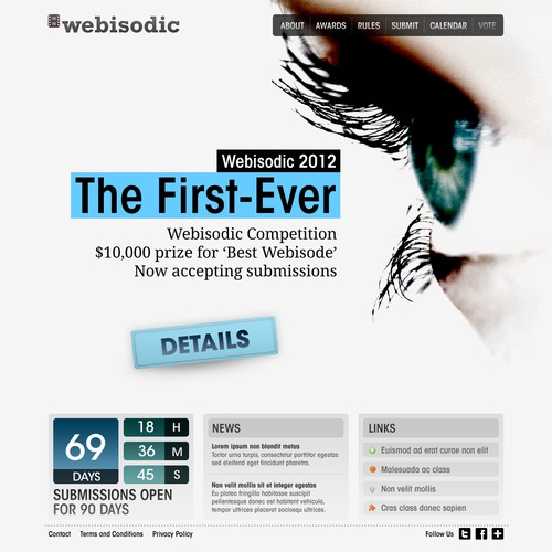 New site for the Webisodic.org 2012 Webisode Competition