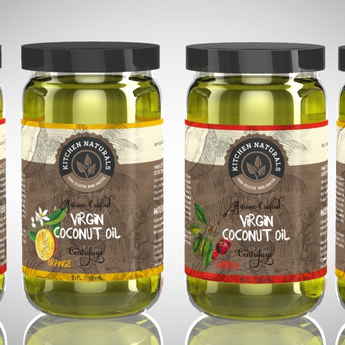 Help create a brand for Kitchen Naturals Virgin Coconut Oil