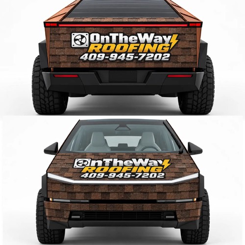 Full trcuk wrap design 