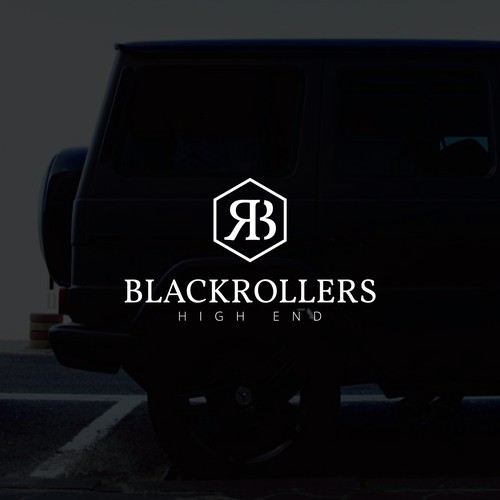 BLACKROLLERS logo design