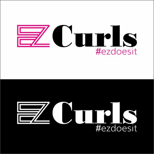 EzCurls brand logo