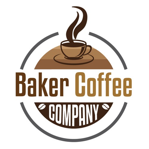 Create the next logo for Baker Coffee Co.