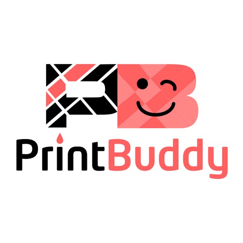 Playful logo for a print company
