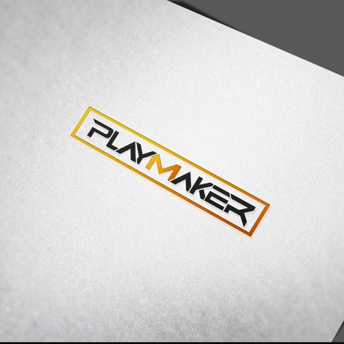 Modern Logo Design For Playmaker Clothing Company