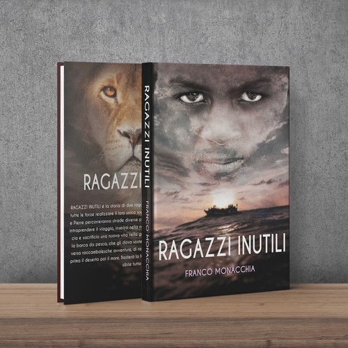Modern Book Cover Design for Ragazzi Inutili