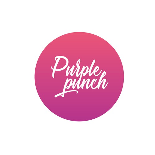 Purple Punch logo concept
