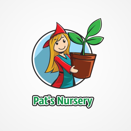 Pat's Nursery logo