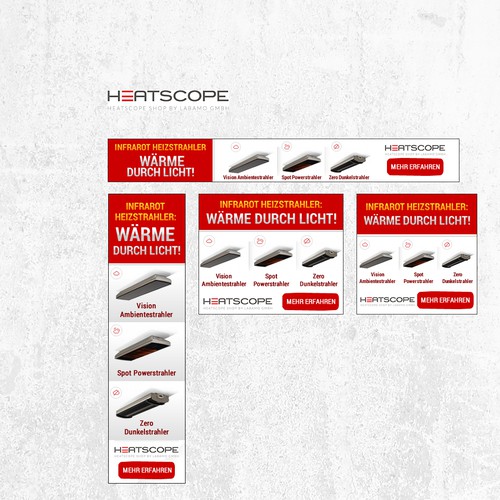 Werbebanner für Heatscope-Shop.com